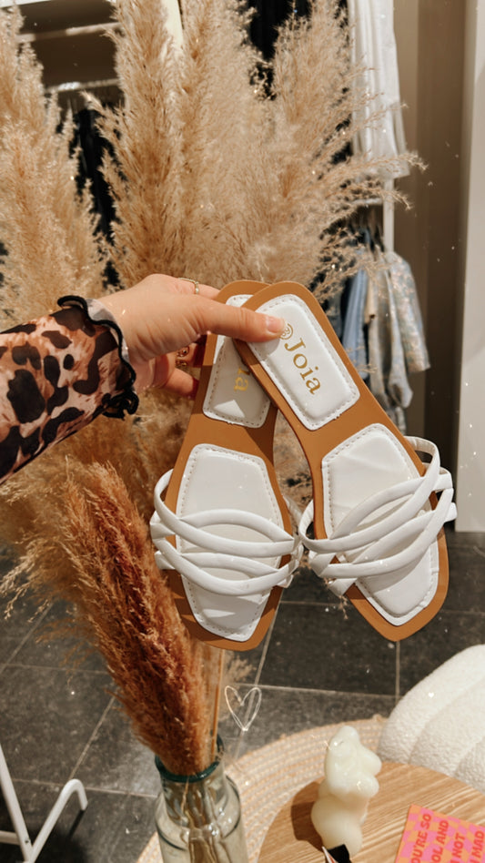 Slippers wit