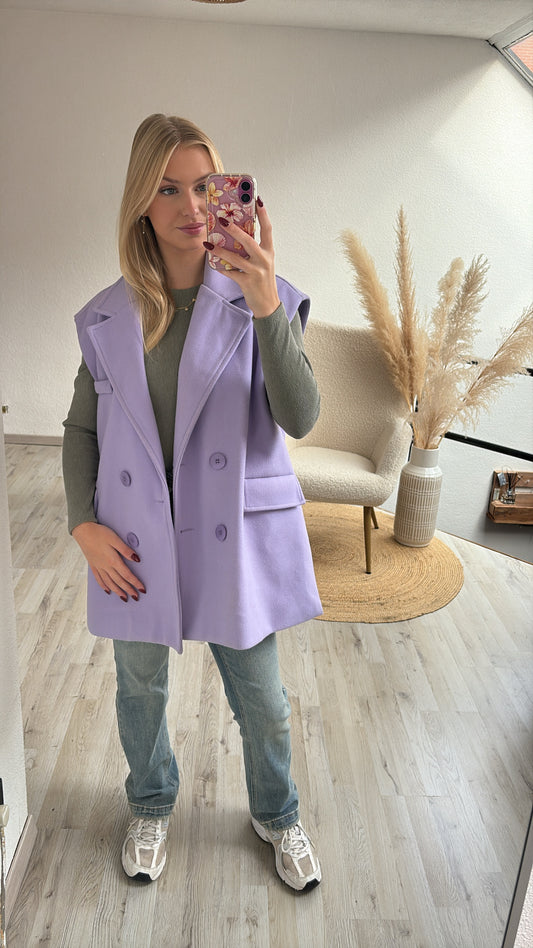 Lila gilet