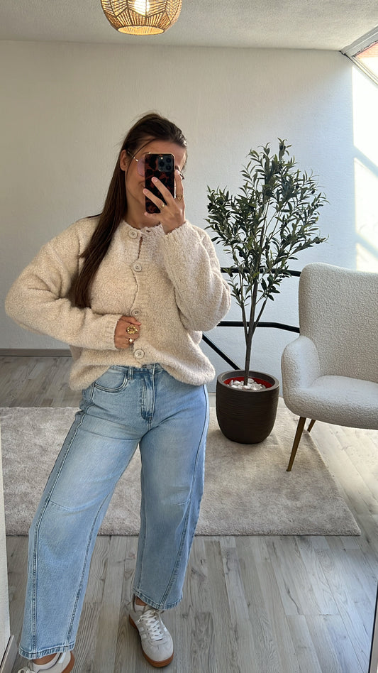 BEIGE CARDIGAN