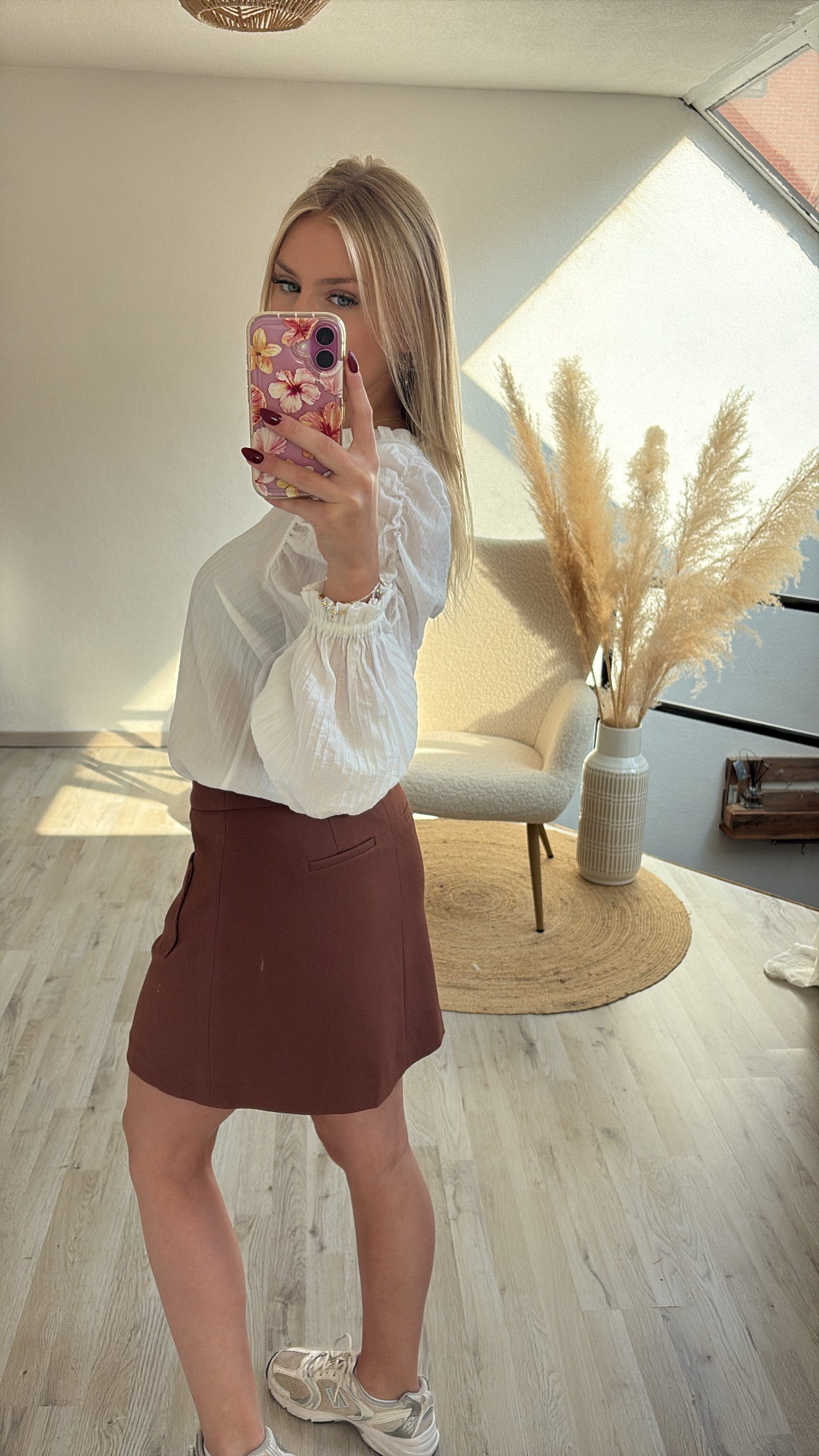 Witte blouse