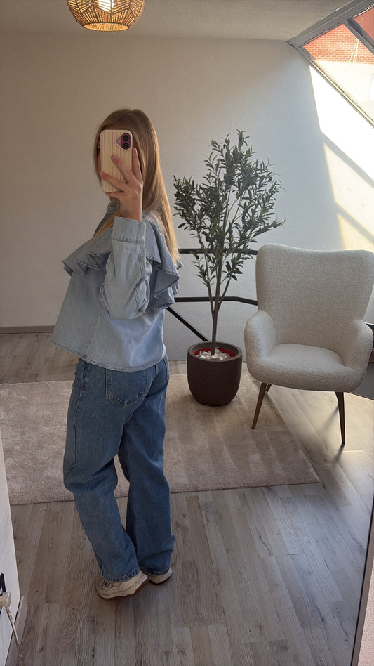 JEANSBLOUSE