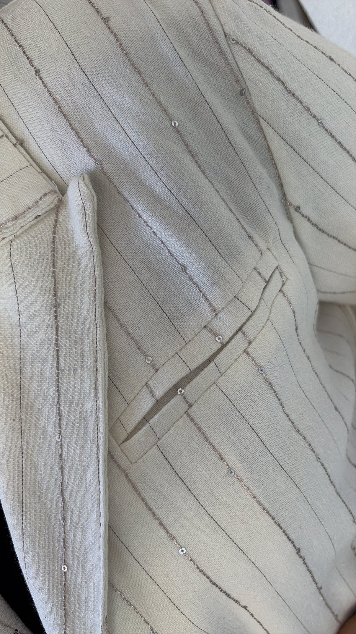 GESTREEPTE BLAZER