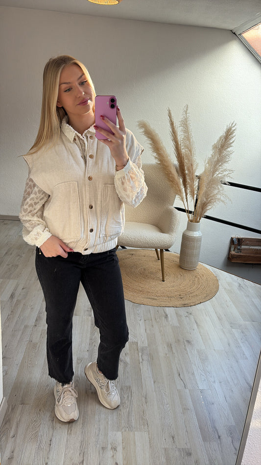 Witte blouse