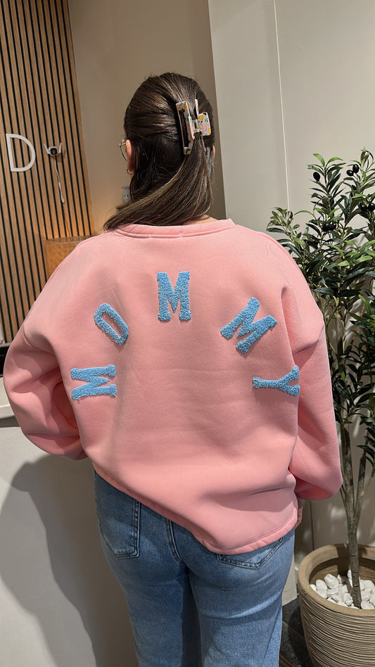 MOMMY TRUI ROZE-BLAUW