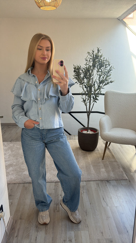 JEANSBLOUSE