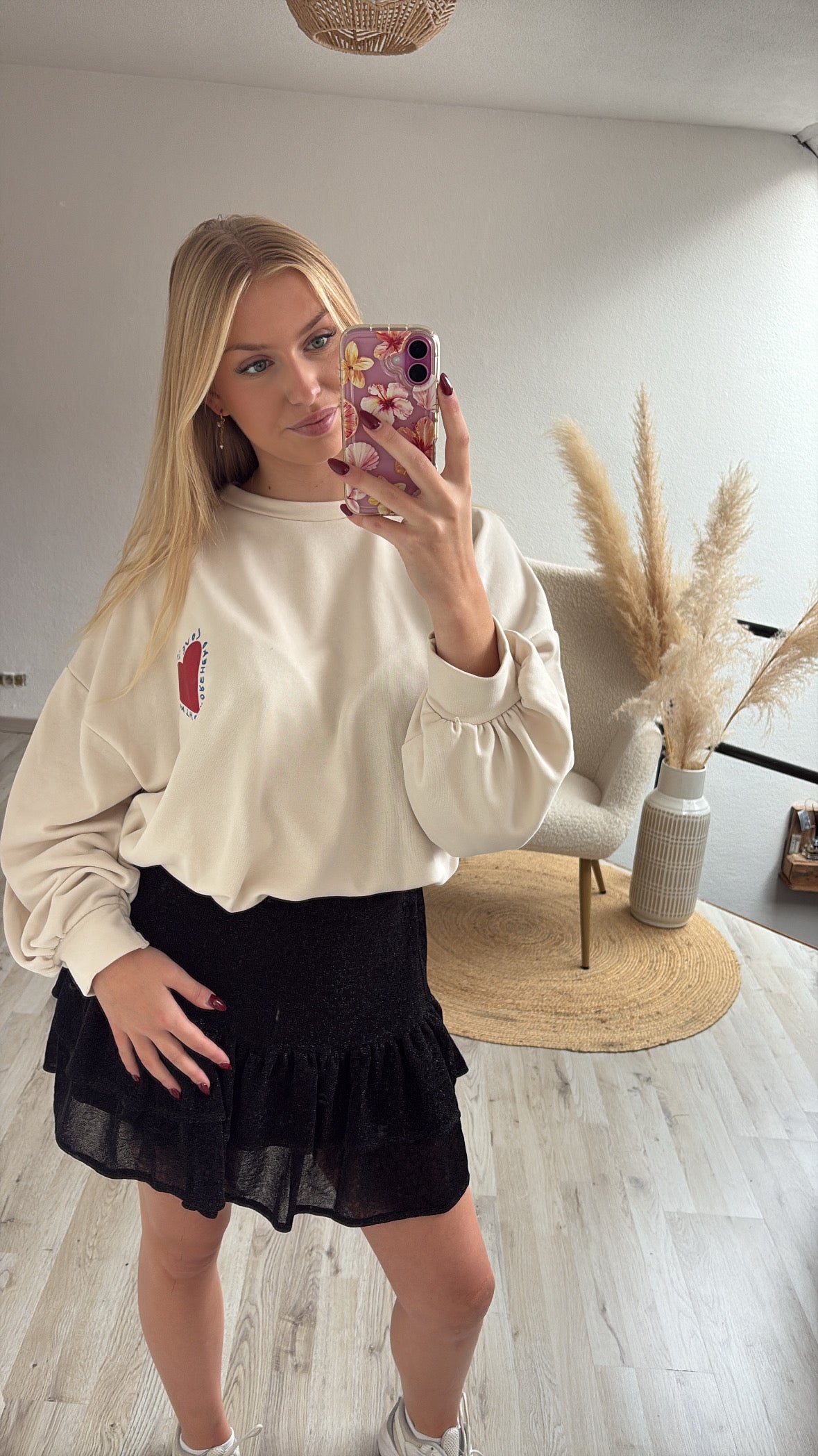 Heart sweater