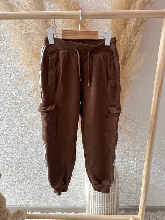 Bruine joggingbroek
