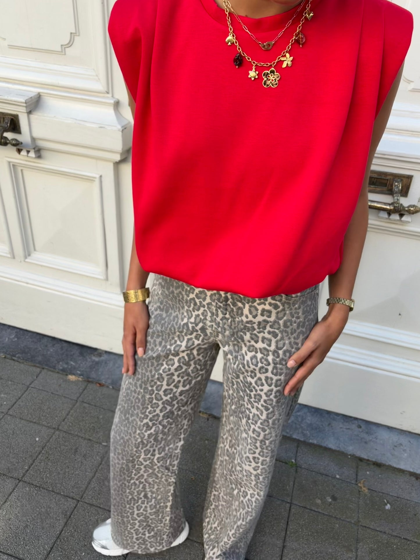 LEOPARD JEANS