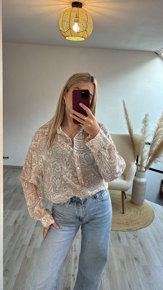 Blouse met print
