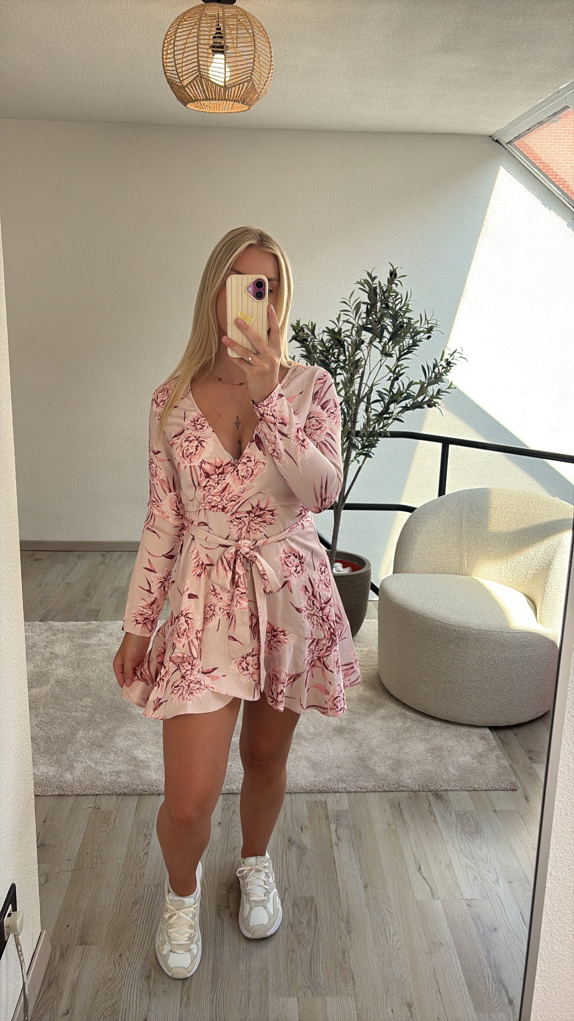 GEBLOEMDE JURK