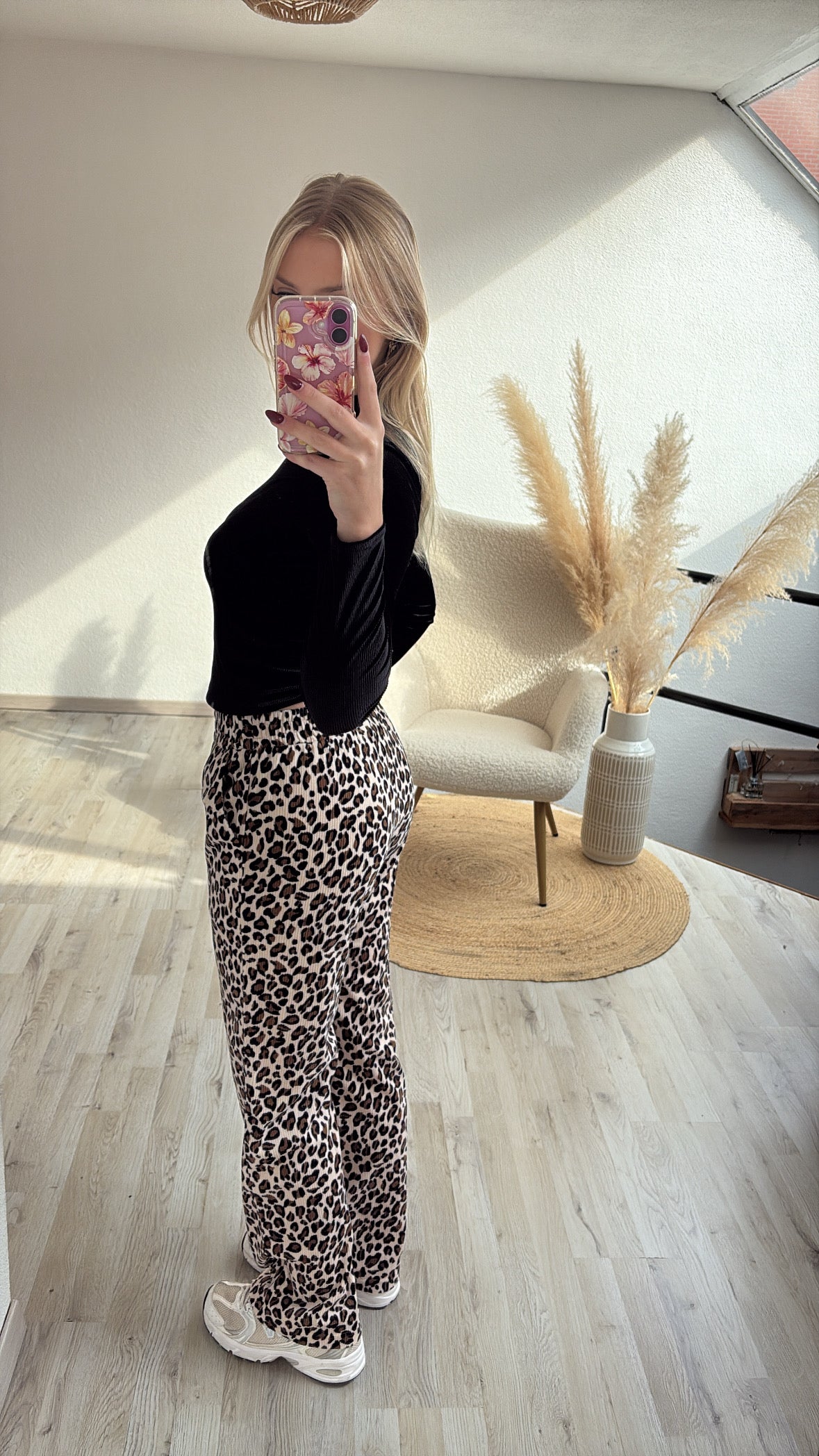 Zwarte top