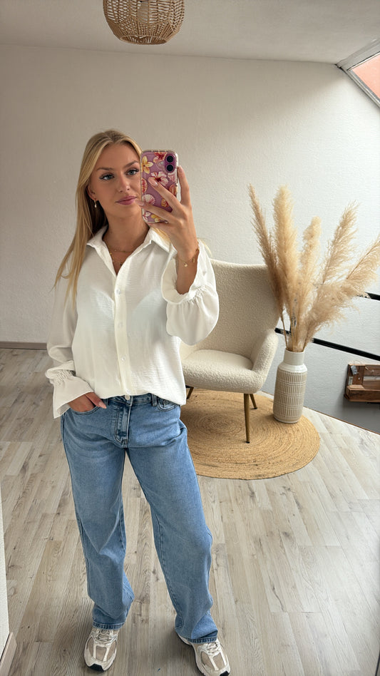 Witte blouse
