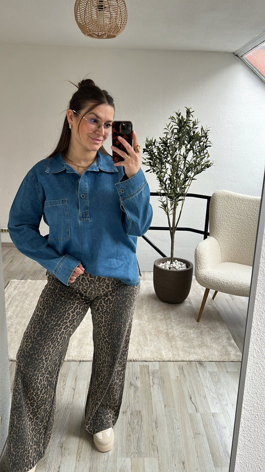 JEANSBLOUSE