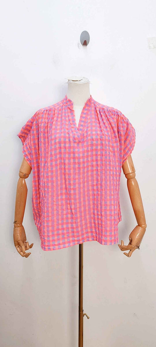 GERUITE BLOUSE ROZE