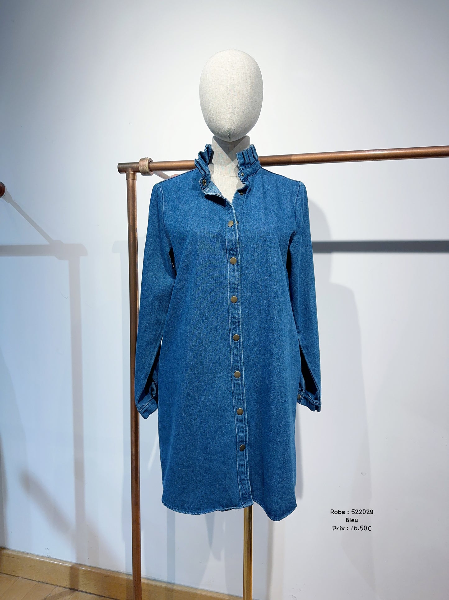 JEANSJURK BLAUW