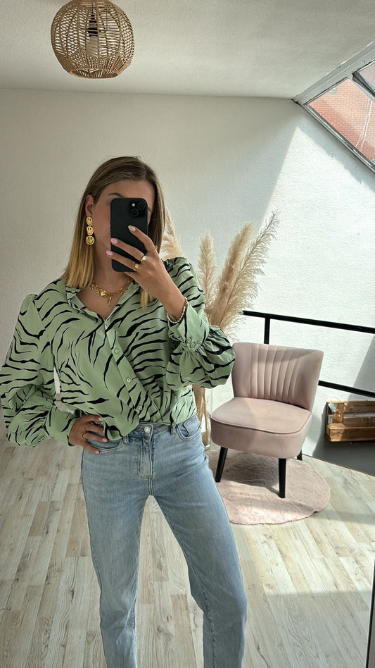 Blouse zebraprint