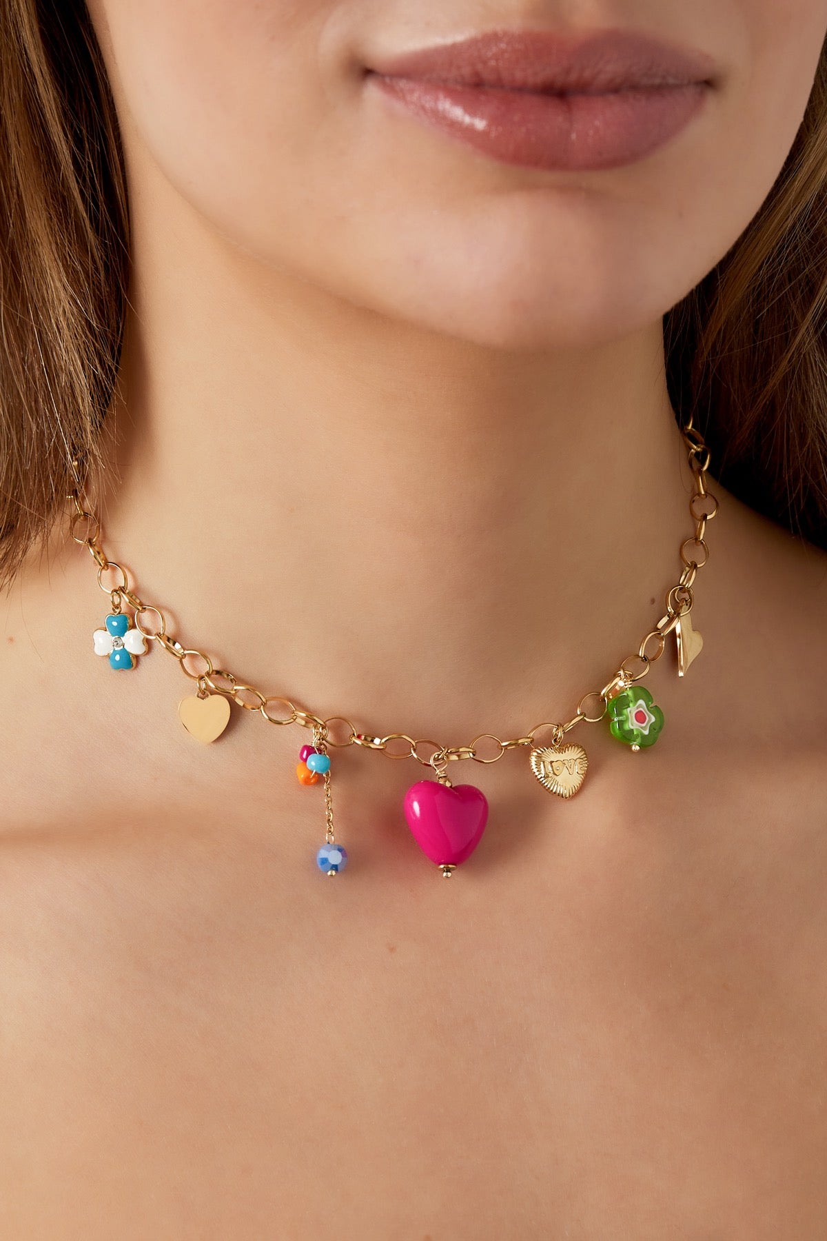 Ketting “Big heart”