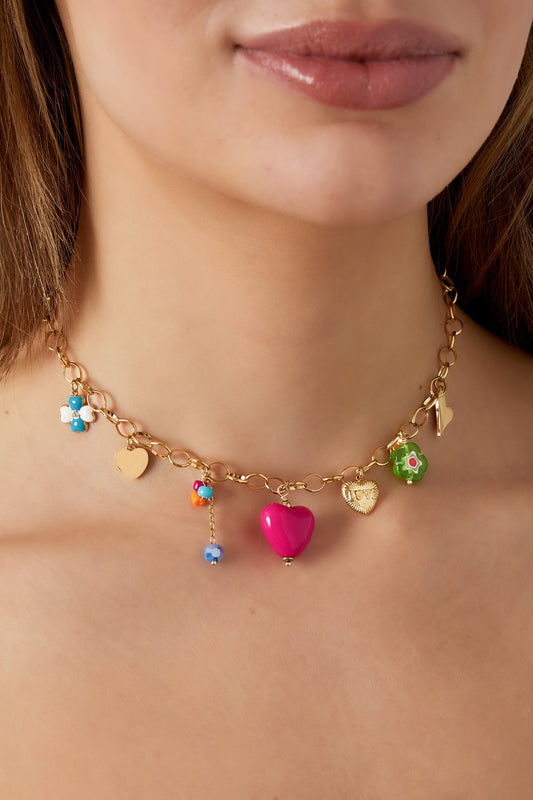 Ketting “Big heart”