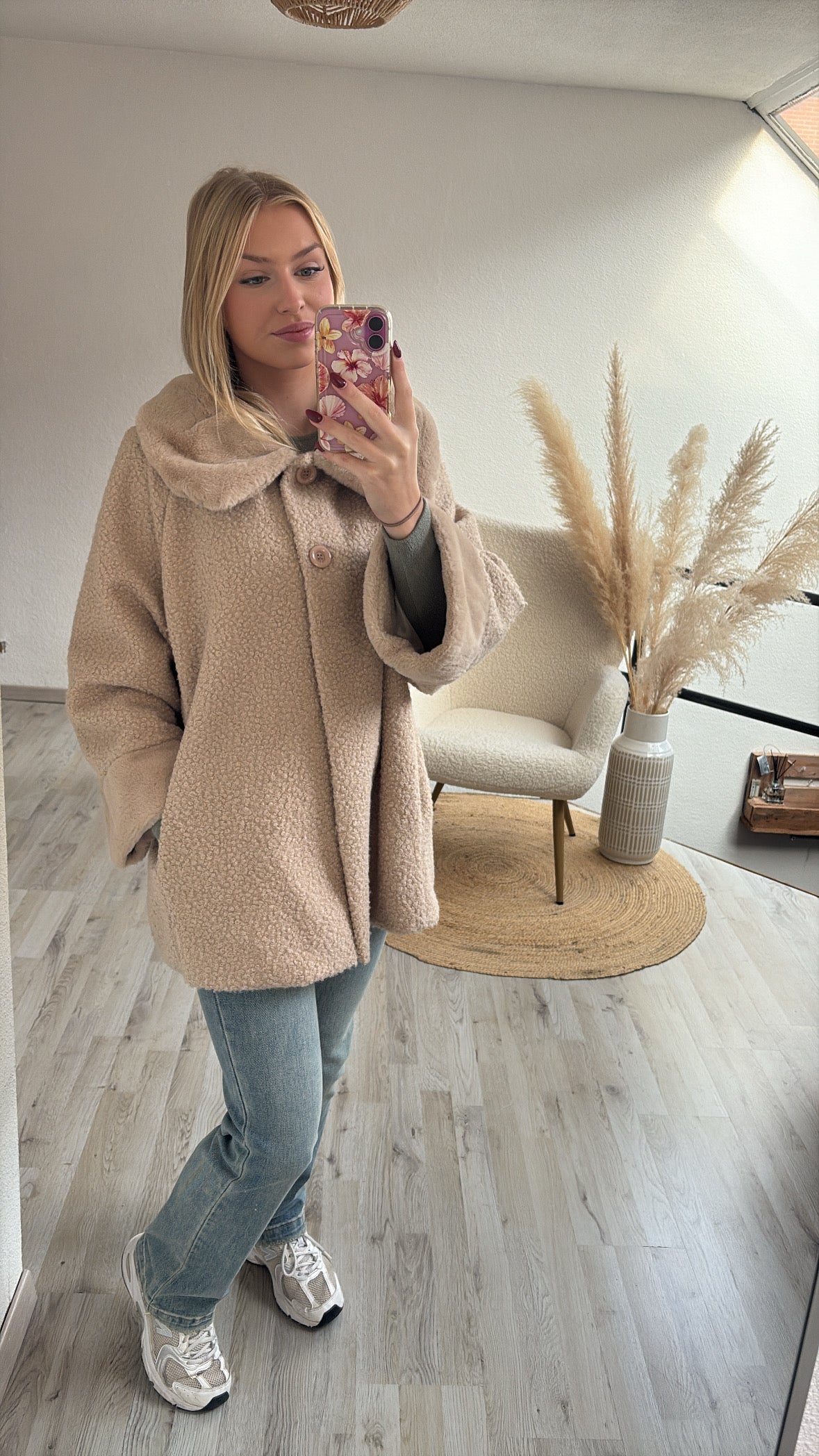 Teddyjas beige