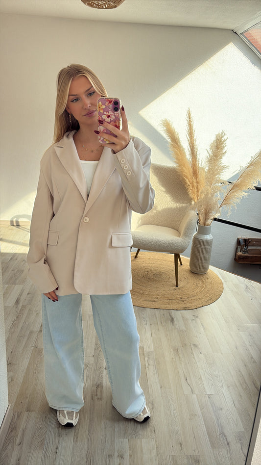 Beige blazer