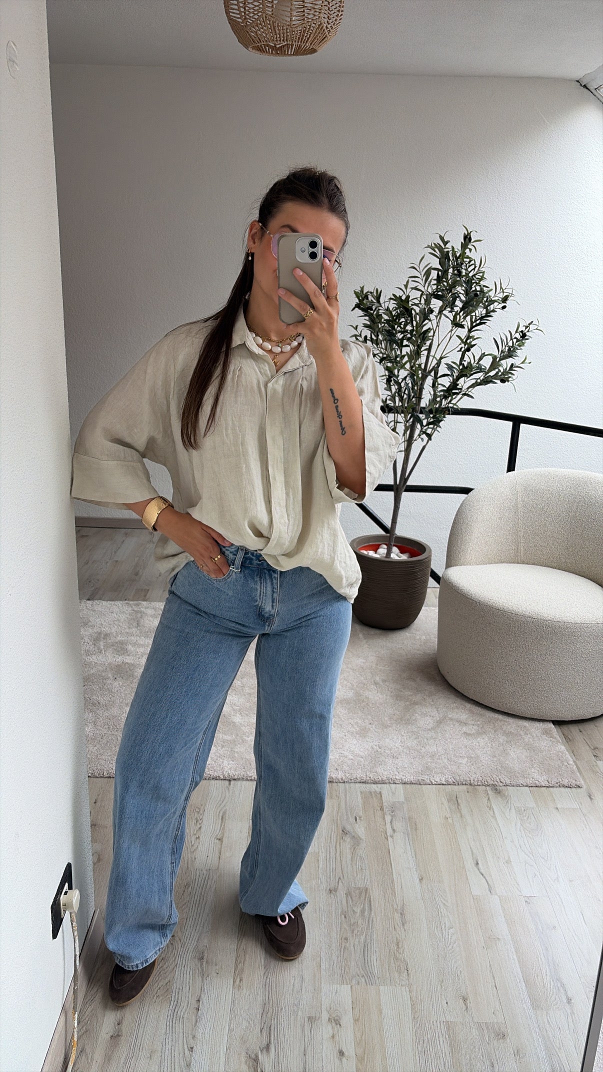WIDE LEG JEANS