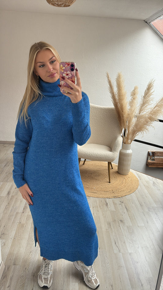 Sweaterjurk blauw