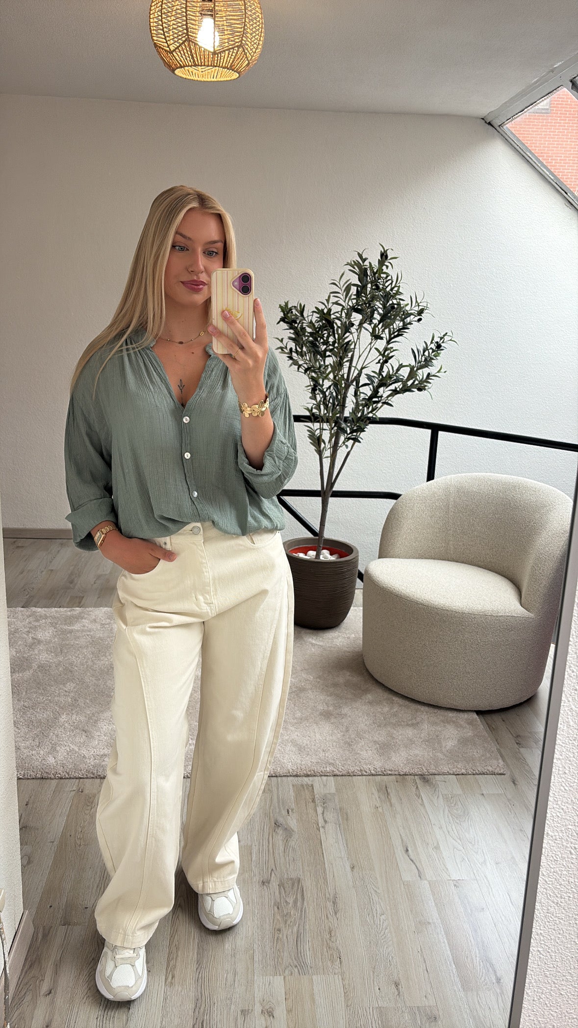 TETRABLOUSE GROEN
