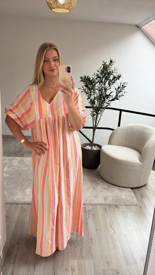 MAXIJURK ORANJE-ROZE