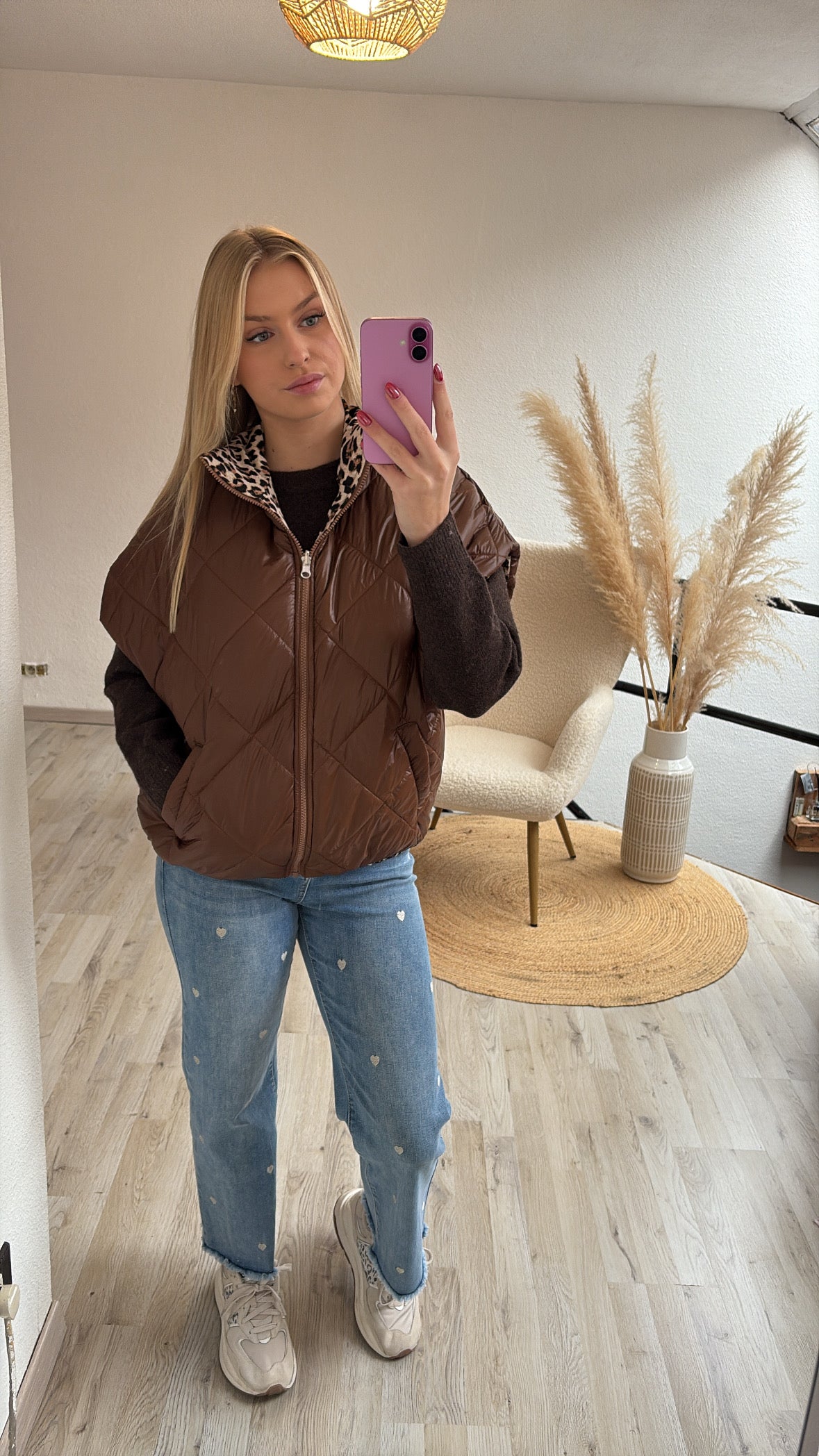 Omkeerbare bodywarmer