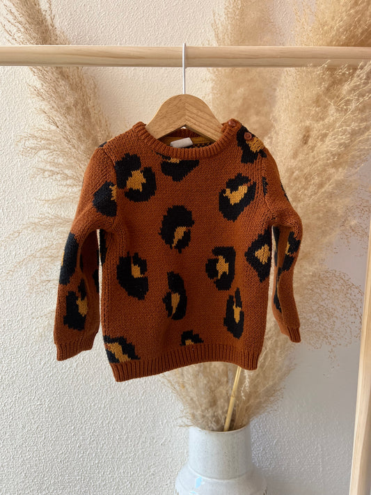 Leopard knit