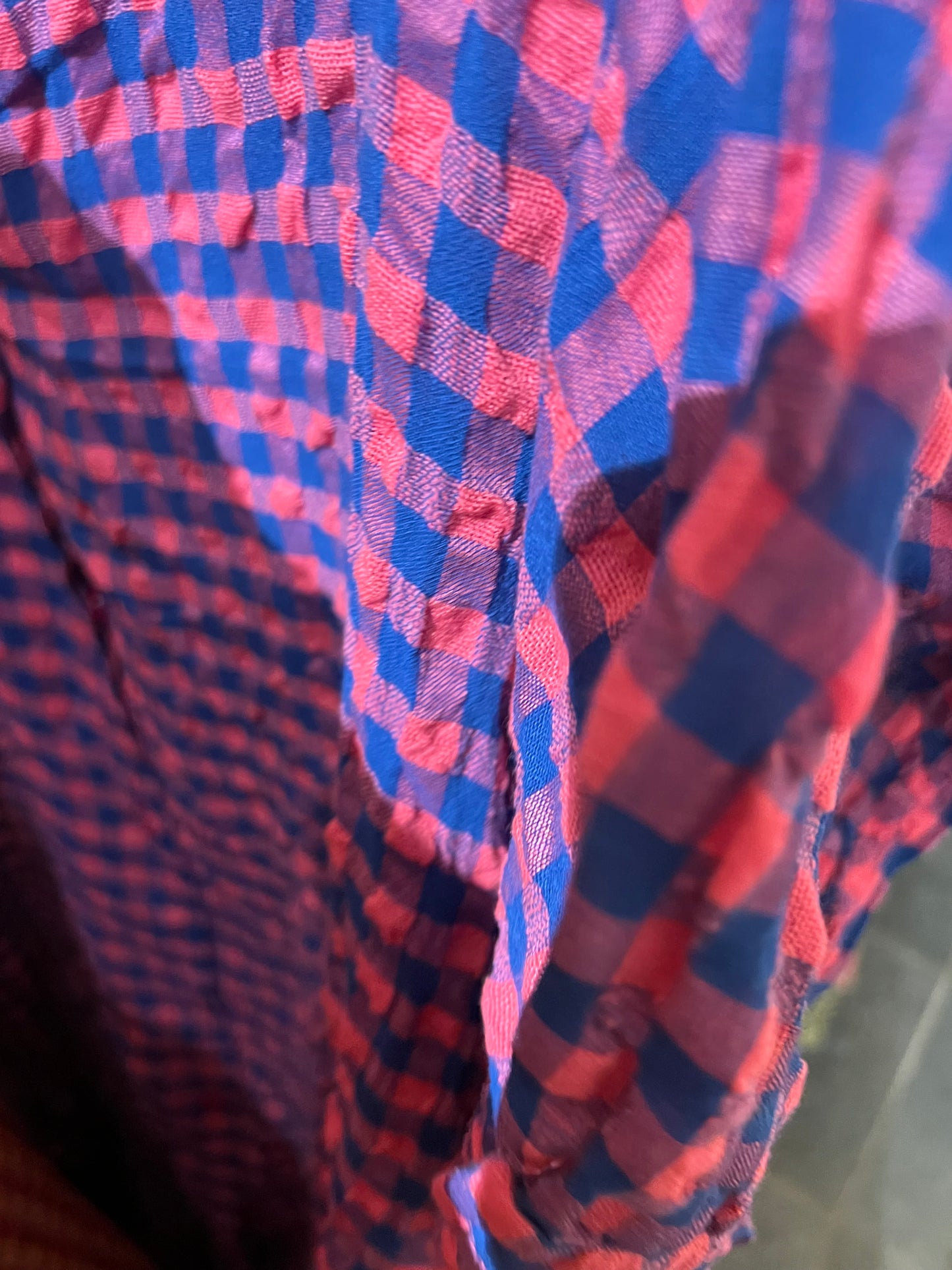 GERUITE JURK BLAUW-ROZE