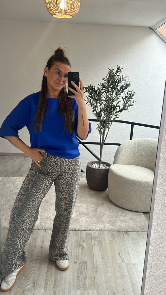 BASIC TEE BLAUW