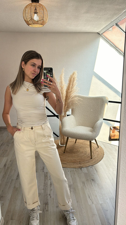 Jeans beige