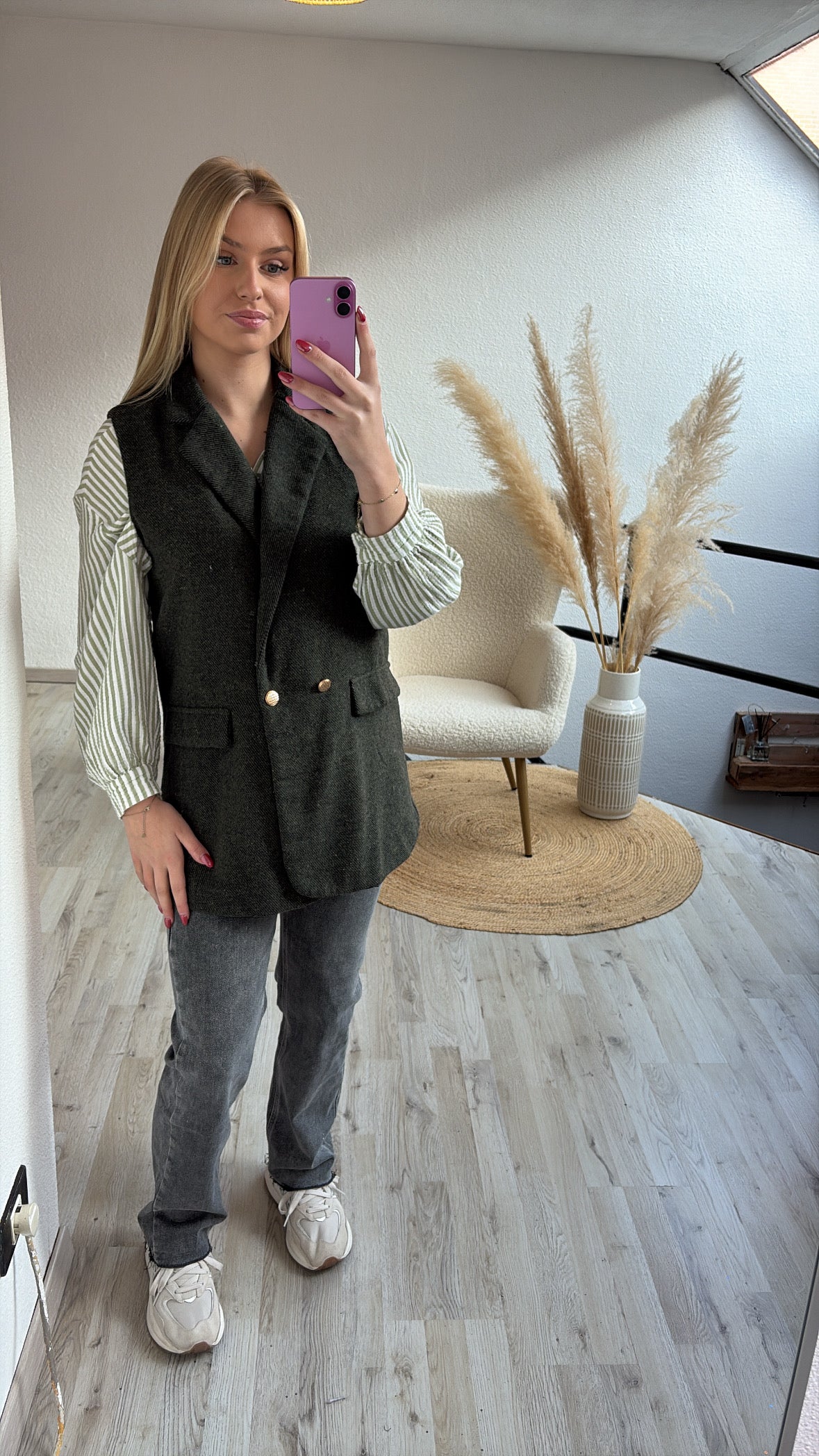 Khaki gilet