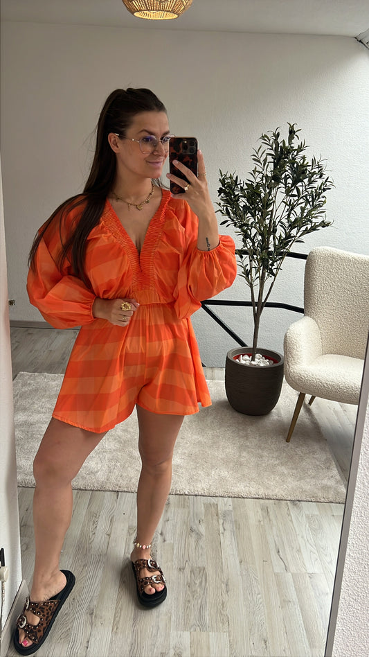 ORANJE PLAYSUIT