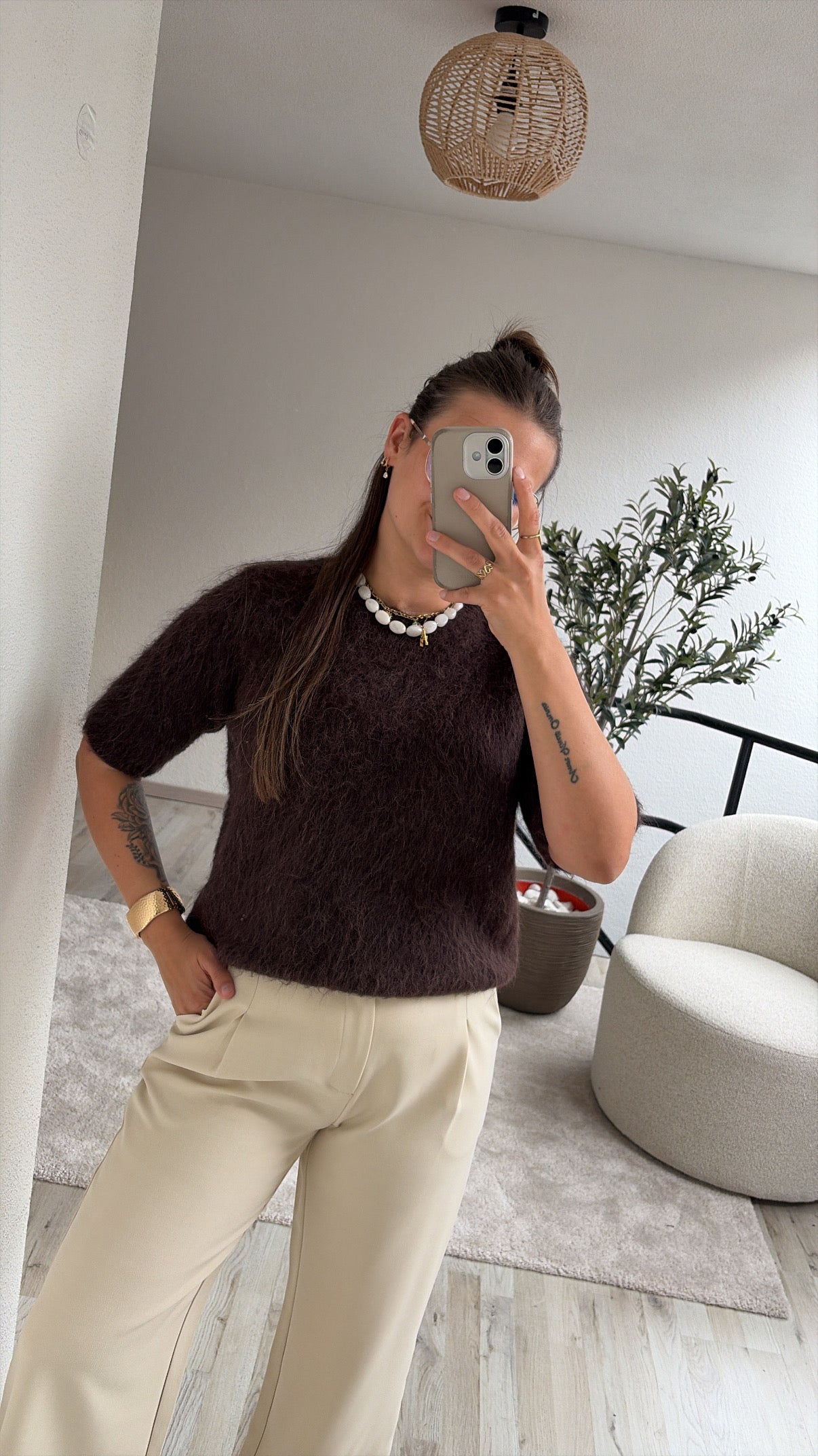 BEIGE PANTALON
