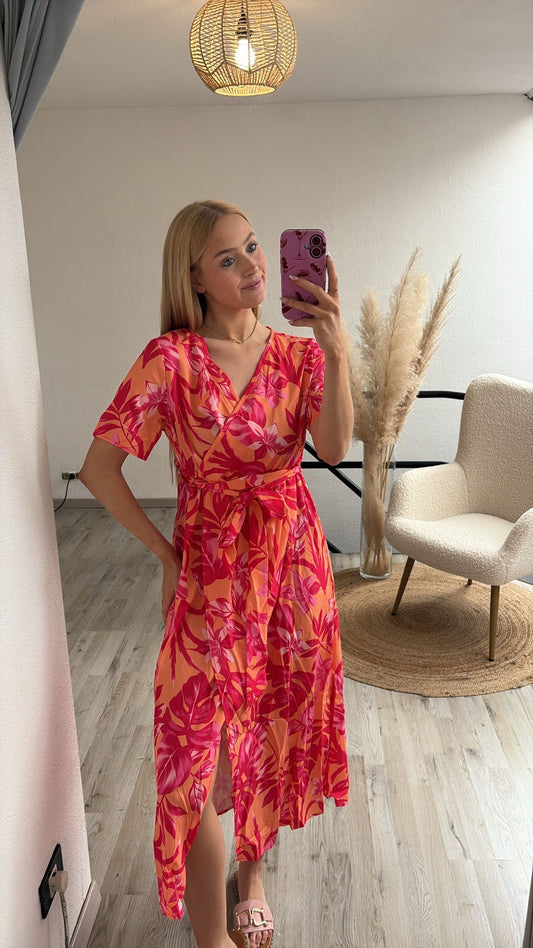 Maxijurk oranje