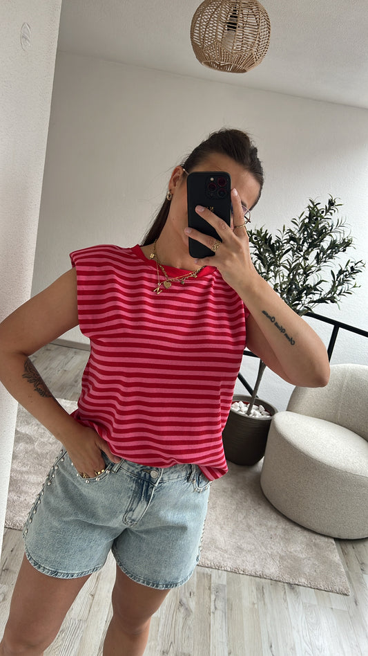 GESTREEPT SHIRT