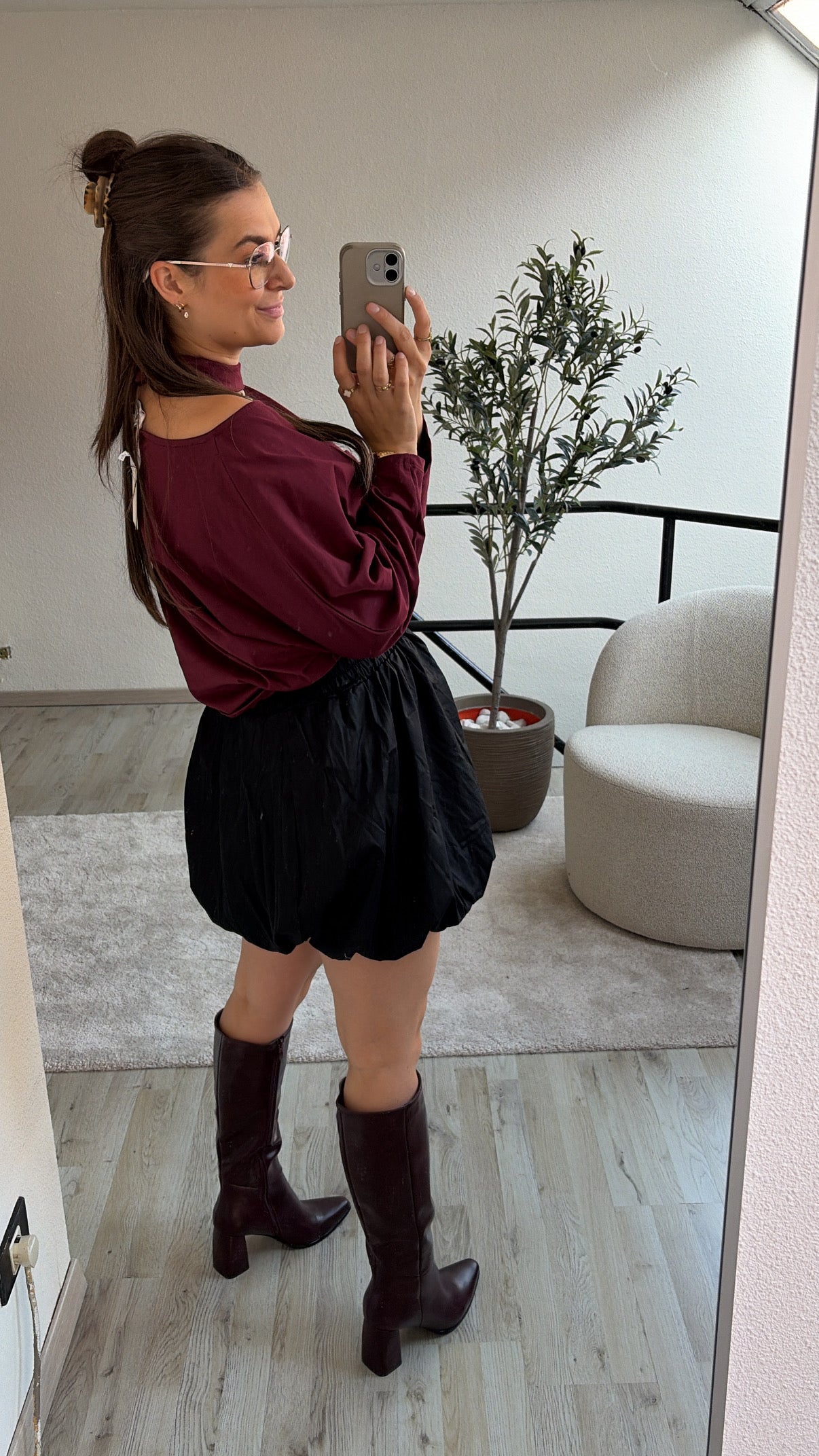 PUFFY ROK ZWART
