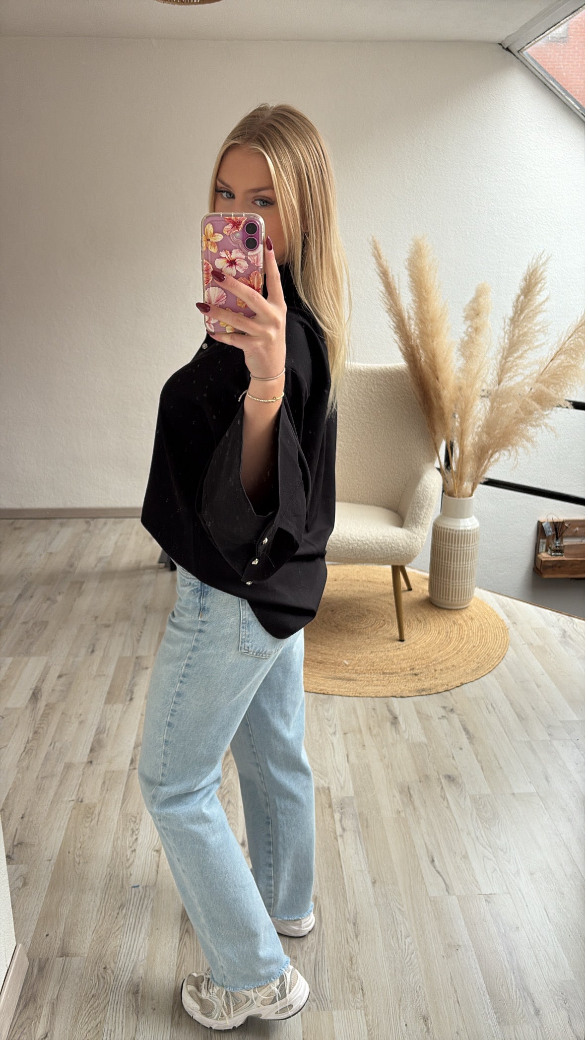 Zwarte blouse