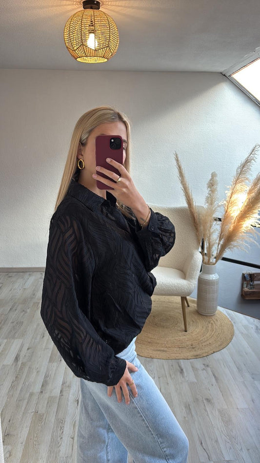 Zwarte blouse