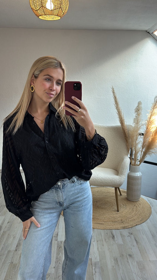 Zwarte blouse