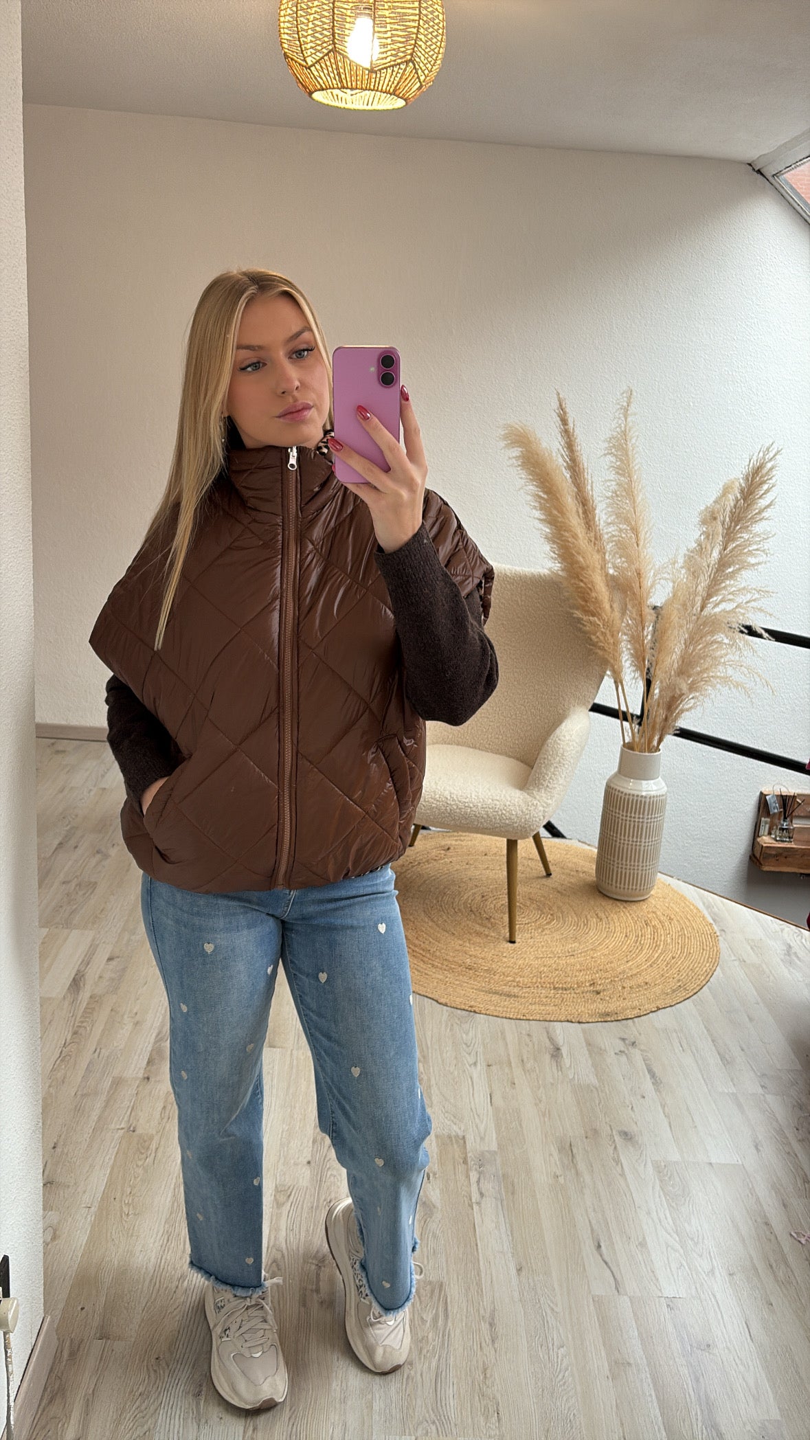 Omkeerbare bodywarmer