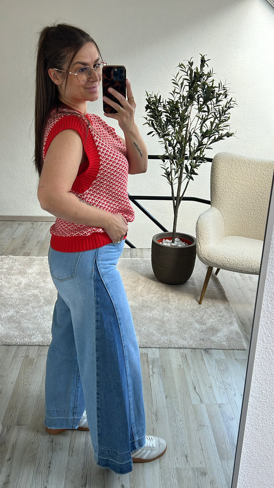 WIDE LEG JEANS