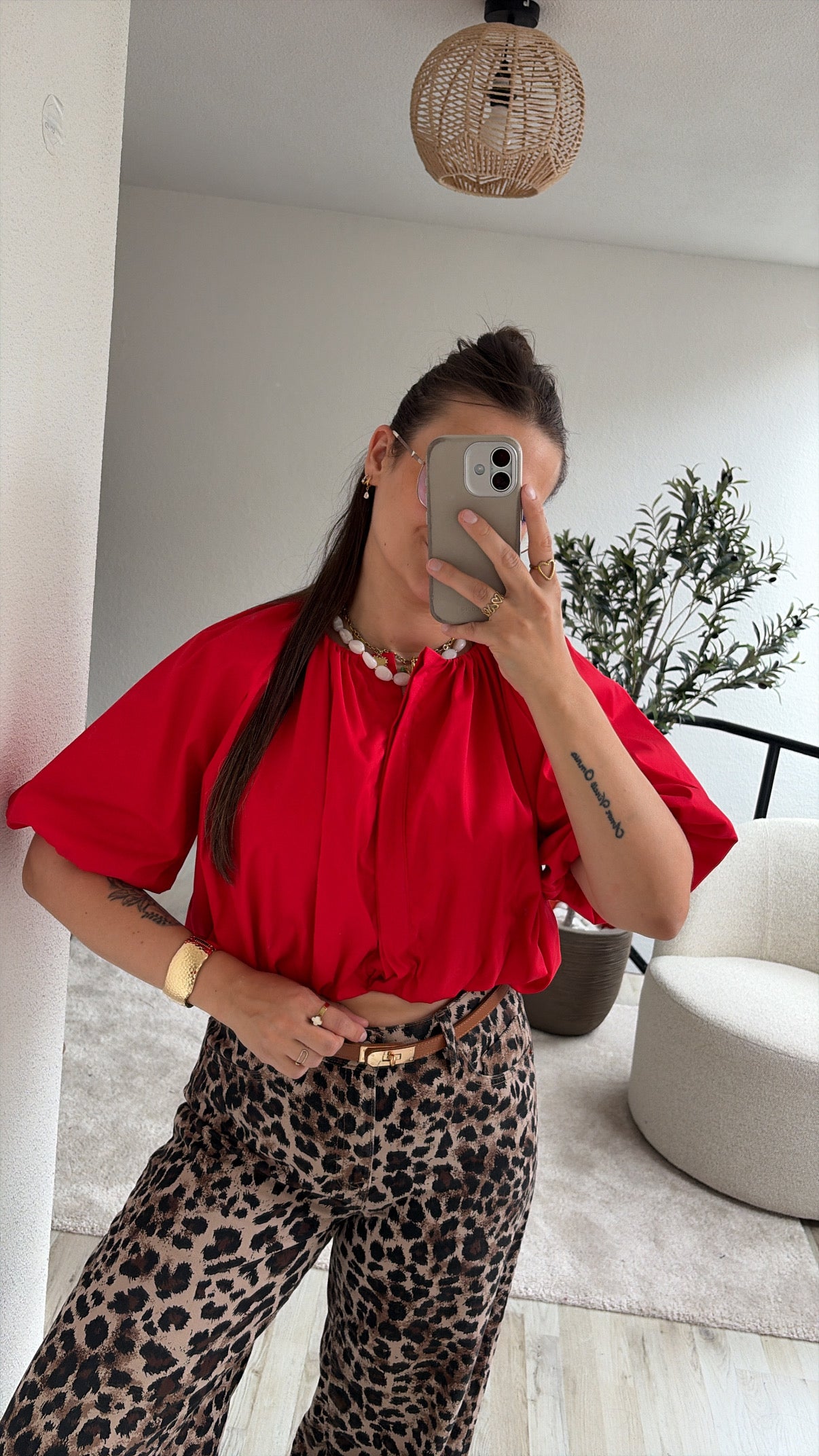 RODE PUFFY BLOUSE