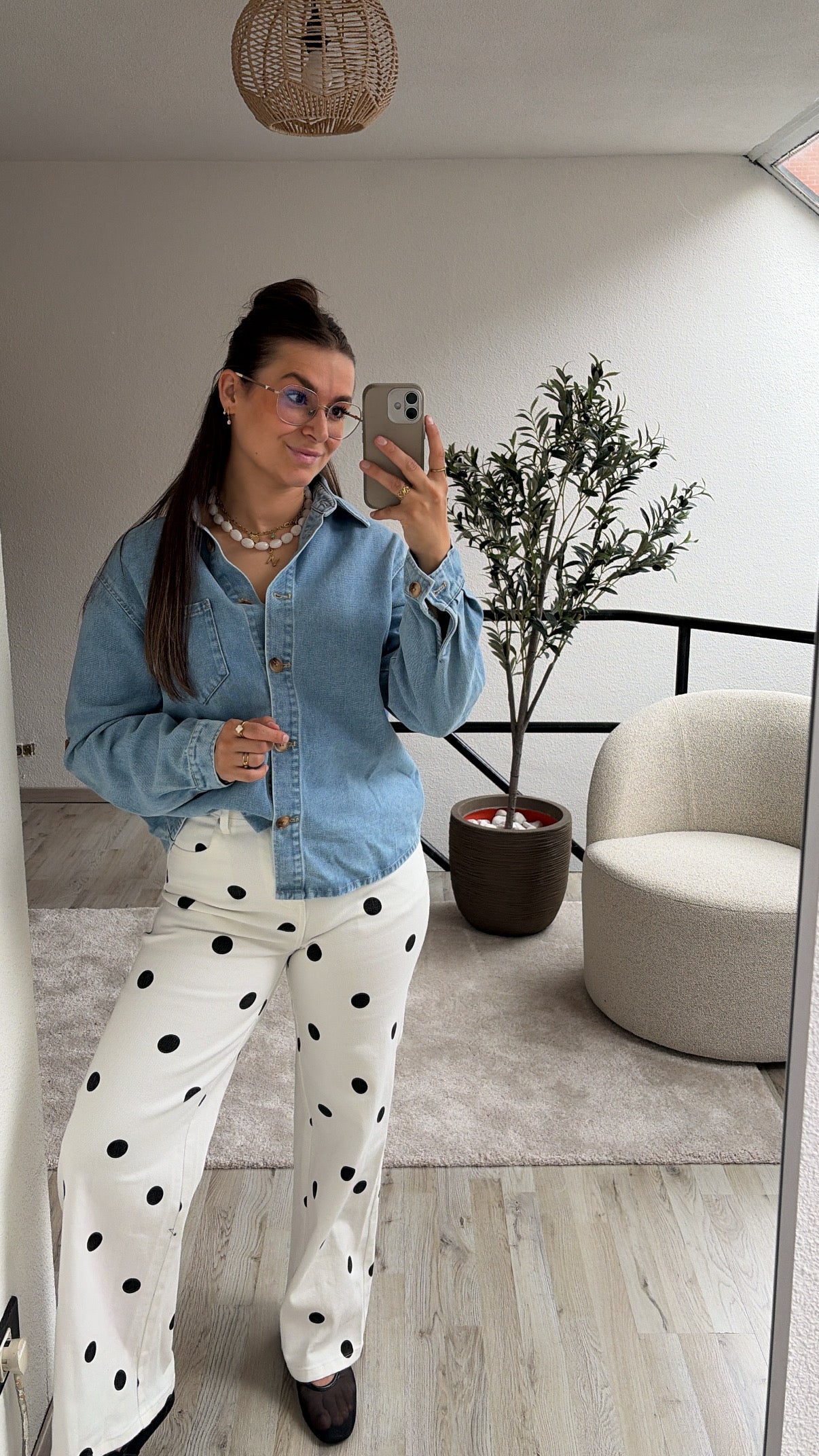 JEANSBLOUSE