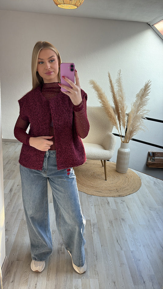 Diamantjes longsleeve