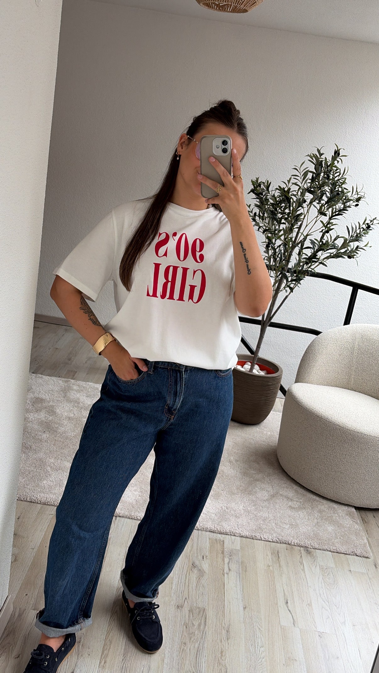 BARREL JEANS NAVY