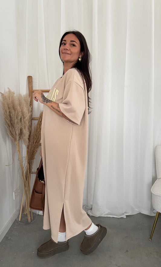 SWEATERJURK BEIGE