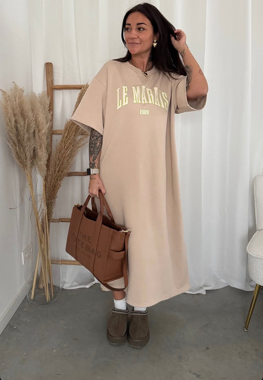 SWEATERJURK BEIGE